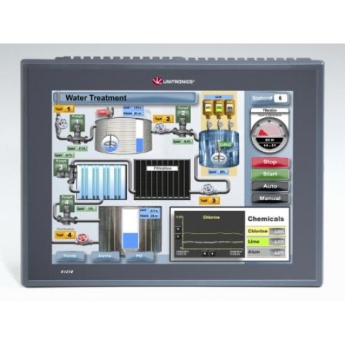 Контроллер V1210-T20BJ ПЛК Vision, сенсорный экран 12,1” Unitronics
