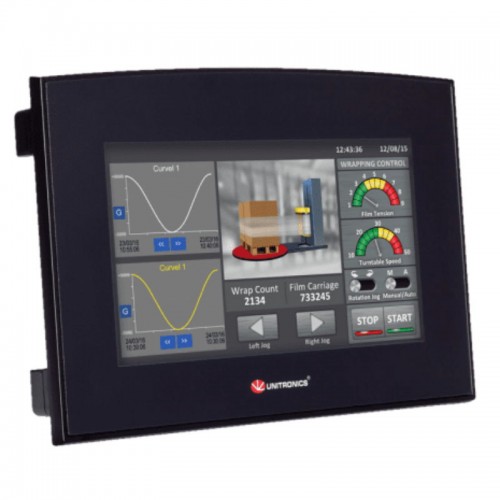 Контроллер SM70-J-R20 ПЛК SAMBA: 7" 24VDC, 10DI, 2DI/AI (из них 1HS/Энкодер), 8RO Unitronics