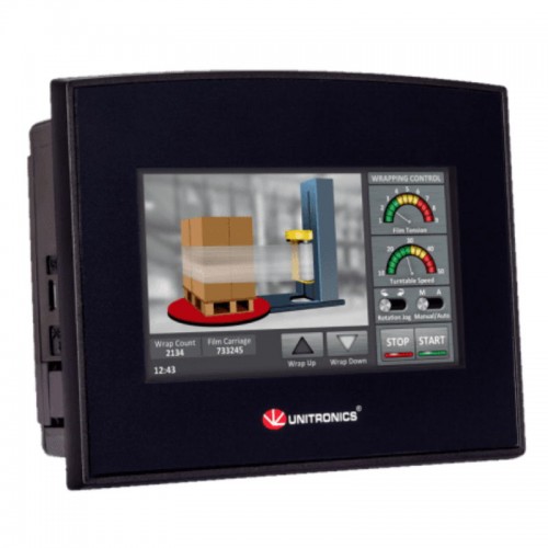Контроллер SM43-J-RA22 ПЛК SAMBA: 4,3" 24VDC, 12DI, 2AI, 1HS/Энкодер, 2AI, 2PT100/TC, 8RO, 2AO Unitronics Контроллер SM43-J-RA22 ПЛК SAMBA: 4,3" 24VDC, 12DI, 2AI, 1HS/Энкодер, 2AI, 2PT100/TC, 8RO, 2AO Unitronics