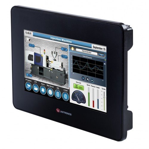 Контроллер US7-B10-T24 ПЛК+HMI Unistream 7" PRO T24 10DI, 2AI, 12TO Unitronics Контроллер US7-B10-T24 ПЛК+HMI Unistream 7" PRO T24 10DI, 2AI, 12TO Unitronics
