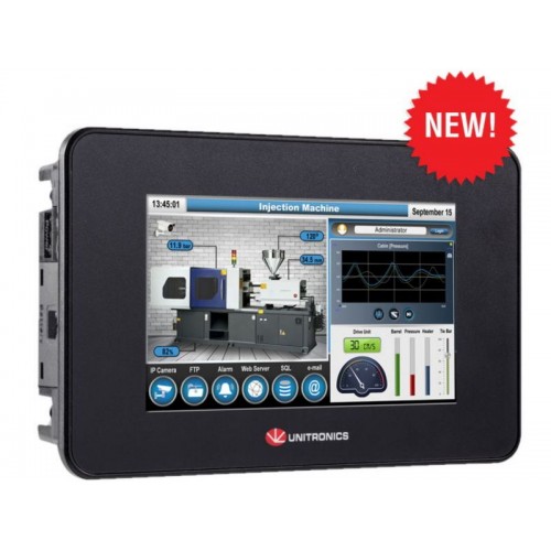 Контроллер US5-B10-B1 ПЛК+HMI Unistream 5" PRO без вх/вых Unitronics Контроллер US5-B10-B1 ПЛК+HMI Unistream 5" PRO без вх/вых Unitronics