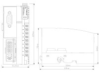 Модуль входа/выхода PROFIBUS-DP CN-8012 фото 4 Модуль входа/выхода PROFIBUS-DP CN-8012 фото 4