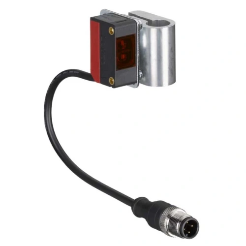 SET PRK5/4P-200-M12+BTU200-D12 - Датчик с поляризованным отражением от рефлектора set
