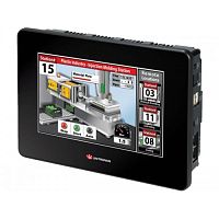 Контроллер USP-104-M10 Панель ПЛК+HMI Unistream, цветной мультитач экран 10,4”, до 5 модулей вх./вых Unitronics