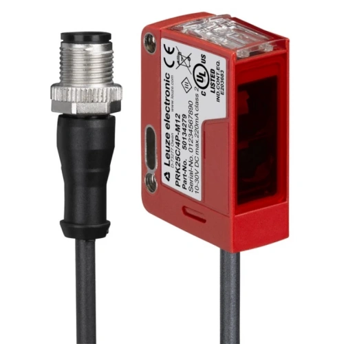 PRK25C.D/4W-M12 - Датчик с поляризованным отражением от рефлектора