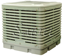 Охладитель-увлажнитель воздуха испарительный SABIEL D300A с нижней подачей (увлажнение 500-700 м², охлаждение 250-300 м²)