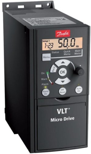 132F0017: Danfoss FC-051 (0.37KW, 3ф, 1.2A, IP20, G-150%)
