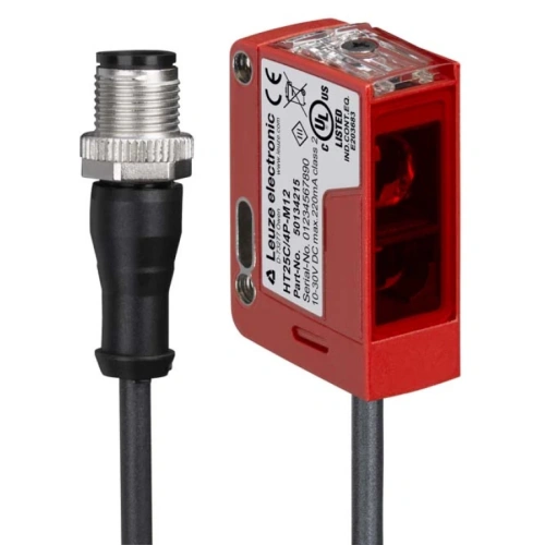 HT25C.XL/4P-200-M12 - Диффузный датчик с подавлением заднего фона